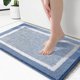 thumbnail image 1 of (azul) 1 alfombrilla de baño suave de microfibra, alfombrillas de baño antideslizantes, alfombra de baño absorbente de agua para ducha lavable a máquina, alfombrillas para el suelo del baño, 1 of 5