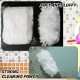 thumbnail image 4 of Lomyolo Heavy-Duty Duster Refills– 30 Pack Static Dust Removal Brush, Thickened Disposable Replacement with Heads for Electronics, Furniture Office Blinds & Ceiling Fans Cleaning-White, 4 of 6