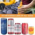 thumbnail image 5 of 6 Pcs Manual Can Opener, Color Soda Beer Can Opener Beverage Can Cover Protector Protect Cold Drinks From Bees, 5 of 5