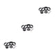thumbnail image 3 of Soidarity CANSUCC 8 piezas/Kit de aleación para bicicletas, espaciador de auriculares, portátil, Universal, resistente, reemplazo de arandela Type1 NO1, 3 of 6