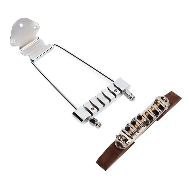 String Guitar Tailpiece,6 String Guitar Metal Wood Guitar Bridge Guitar Tailpiece Highly Recommended