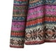 thumbnail image 5 of Gibobby Sudadera larga con cremallera Sweater Blause Ladies Neckline Fleece Manga larga impresa V Cuello bordado Mujeres Hoodies & Sudaderas （Rosa， L), 5 of 5