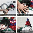 thumbnail image 3 of My Hero Academia Bathroom Rugs, Anime Welcome Door Mat, Non Slip Mat, Front Door Mat For Bedroom Living Room, Super Absorbent Flannel Rugs, Home Decor, 16*24 Inch, 3 of 9