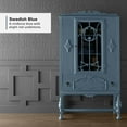 thumbnail image 2 of KILZ Chalk Style Paint, Interior, Ultra Flat, Swedish Blue, 1 Quart, 2 of 6