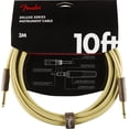 thumbnail image 3 of Cable de instrumento Fender Deluxe Series para guitarra, 3 m, tweed, 3 of 3