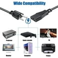 Power Cord Computer Monitor Cable 3.3ft, Standard 3 Prong Power Cord