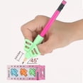 thumbnail image 2 of 3 Pcs Ergonomic Training Pencil Holder Pencil Grips Children Writing Correction, 2 of 5