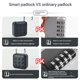 thumbnail image 5 of Fingerprint Password Padlock | Waterproof IP67 Antitheft Door Cabinet Lock | Dual Authentication | Heavy Duty Large Size | Smart Touch Technology | Supports Multiple Users | Includes Charging Cable, 5 of 9