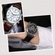 thumbnail image 4 of WLISTH P603 Elegante reloj de cuarzo para hombre, estilo casual, sencillo y de negocios, 4 of 8