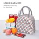 thumbnail image 5 of Fotbe Donkey Bolsa de Almuerzo con Estampado, Lonchera Aislada, Contenedor de Comida Reutilizable Tipo Cooler a Prueba de Fugas, 5 of 6