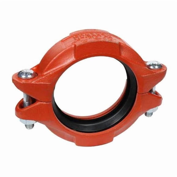Gruvlok Flexible Coupling, Ductile Iron, 4 in 0390000347