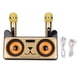 thumbnail image 3 of Altavoz de Karaoke Nikou Bluetooth HIFI equipo familiar KTV altavoz doméstico con micrófono diseño revolucionario, 3 of 9