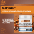 thumbnail image 6 of Original Functional Coffee Creamer w/ Coconut Milk Powder, MCT Oil & Lion’s Mane, Reishi, Chaga, Maitake, Turkey Tail, Cordyceps-Stress Relief, Immunity Boost, Vegan, Dairy Free 120g/4.23oz, 6 of 6