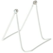 Gibson Holders 2A Adjustable White Wire Display Easel, 3.625" W x 4" D x 4.5" H, Pack of 2