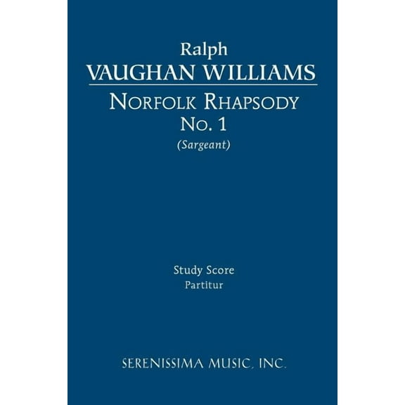Norfolk Rhapsody No.1: Study score, (Paperback)