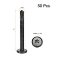 thumbnail image 2 of Hex Socket Self Tapping Screws, #10 x 2" 410 Stainless Steel Sheet Metal Drilling Screw, Black, 50 Pack, 2 of 5