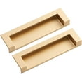 thumbnail image 2 of Gamvdout Recessed Handle Zinc Alloy Mobile Door Cabinet Pulls Concealed Sliding Door Handle Fashionably  for Drawers  Cupboards  Wardrobes  Dressing Tables Etc  with Screw, 2 of 9