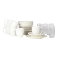 thumbnail image 3 of Vajilla Gibson Home Redonda de porcelana color blanco solido, servicio para 6 personas, 3 of 4