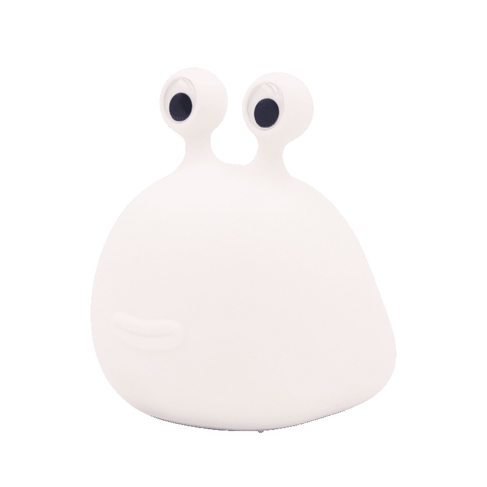 Slug Night Lamp, LED Night Light, Nursery Squishy Lamp, Soft Warm Light Silicone Light Cute Animal Bedside Lamp for Baby Kids Teens Bedroom Playroom Breastfeeding Baby Shower Gift