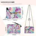 thumbnail image 7 of Pzuqiu Cat Leather Cross Body Bag Fashion Exquisite Women Leather Crossbody Bag with Chain Lightness Functional Quilted Crossbody Purse for Women for Daily Use, 7 of 7