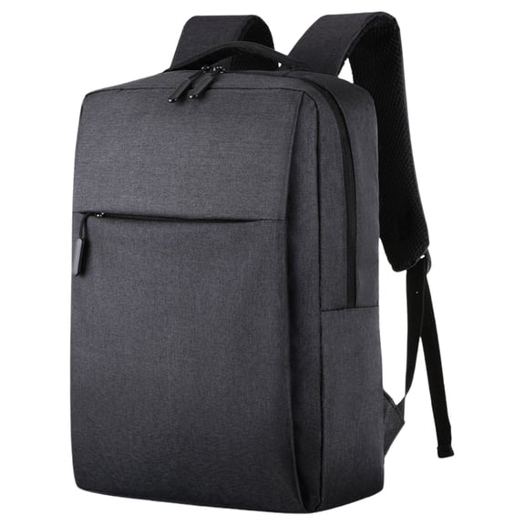 Laptop Backpack - Qyaukm Business Laptop Backpack for Men, Slim Waterproof Computer Bag with Anti-Theft Design, Travel & Work Backpack - Black
