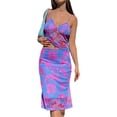 thumbnail image 2 of Sunloudy Conjunto de falda para mujer Estampado floral Sin mangas Sling Cuello en V Tops + Falda de cintura alta Ropa de calle Conjunto de dos piezas Sunloudy  moda, 2 of 9