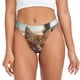 thumbnail image 1 of Balery Relaxing Cat With Orange Juice Tangas de Algodón para Mujer con Estampado – Ropa Interior Sexy, Transpirable, G-string-XX-Large, 1 of 6