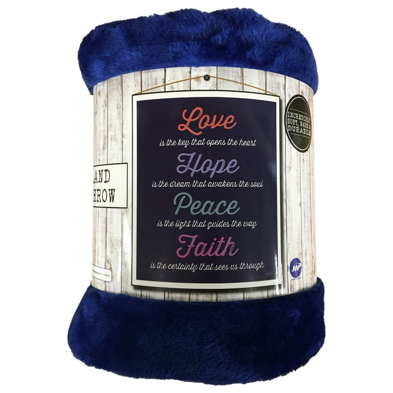 American Heritage Royal Plush Throw Blanket