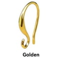 thumbnail image 3 of keepw Women Modern Style Earring Hanger Portable Reusable Brass Ear Hook Anti-drop Jewellery DIY Crafting Handicraft Accessory Gold, 3 of 6