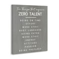 thumbnail image 3 of Stupell Industries Rustic Lodge Motivational Zero Talent Canvas Art, 30 x 40, by Lil' Rue, 3 of 8