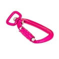 thumbnail image 1 of Al Auto Bloqueo perfecl Carabiner Keychain Escalada Gancho Max Carga 500KG roja, 1 of 6