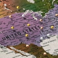 thumbnail image 2 of Elephant Stock Our Adventures World Push Pin Map I Wall Art - Map Canvas Art - 39" x 26", 2 of 7
