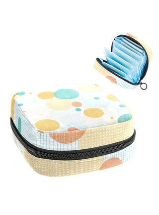 Small round zipper pouch hot sale