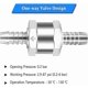 thumbnail image 3 of 2 Piece 8mm Aluminium Alloy Fuel Valve Way Valve For Petrol Carburettor Low P, 3 of 4