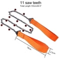 thumbnail image 2 of Bidirectional Steel Blade Portable Handsaw - Efficient Cutting for Camping & Hunting, 2 of 5