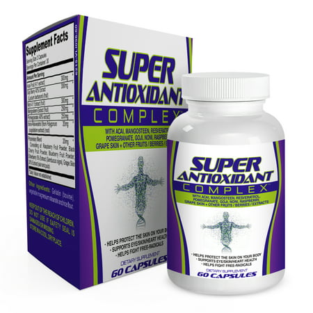 Super Antioxidant Complex / Vitamines / Supplément (avec 11 antioxydants dans la formule 1)