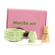 thumbnail image 2 of Juego de Matcha, juego de té japonés, cuchara de bambú resistente, elegante tazón de cerámica con , utensilios para la del té para regal Verde, 2 of 9