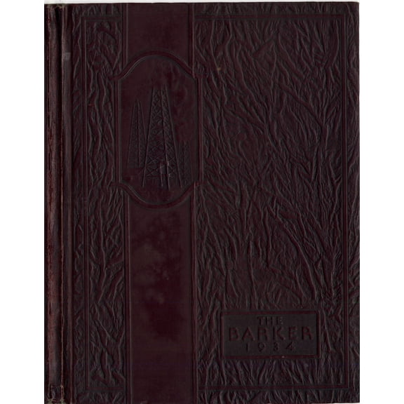 (Custom Reprint) Yearbook: 1934 Bradford High School - Barker Yearbook (Bradford, PA)