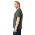 thumbnail image 3 of Dickies Men's Heavyweight Heathered Short Sleeve Pocket T-Shirt, Hunter Green Single Dye, L, 3 of 3