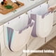 thumbnail image 4 of Wall Mounted Household Foldable Trash Can Kitchen Folding Trash Can Hanging Plastic Telescopic Storage Bin, 4 of 6