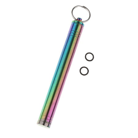 2pcs Portable Toothpick Holder, Wooden Toothpick Holder Keychain