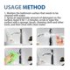 thumbnail image 3 of Faucet Decontaminations Cleaner Deep Penetration Bathtubs Cleansing Agents for Toilet, 3 of 5