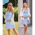 thumbnail image 2 of Ekouaer Labor and Delivery Gown Nursing Nightshirts Maternity Nightgowns Sleeveless Breastfeeding Nightgown, 2 of 5