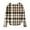 Brown-04, variant on Avrntaa Little Girls Casual Crewneck Tops Polka Dot Cute T-shirt Kids Side Slit Loose Top for 3-12Y