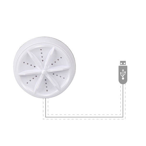 CaiYueKe Portable USB Washing Machine Foldable Mini Washer Automatic Laundry Tub Basin for Clothes Socks Underwear Travel Camping Apartment Dorm