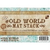 Old World Mat Stack 4.5""X6.5""-72 Sheets/Pad