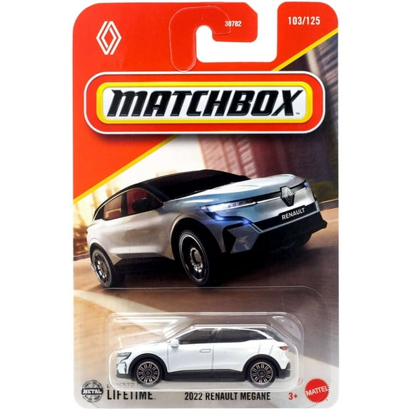 Matchbox 2022 Renault Megane Diecast Car (White)
