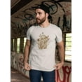 thumbnail image 2 of Mushroom Houses. T-Shirt Men -Image by Shutterstock, Male Medium, 2 of 4