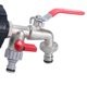 thumbnail image 4 of Adaptador de tanque profesional de 1/2" para riego de jardín, conector de tubería de agua Estilo B, 4 of 4