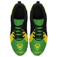 thumbnail image 2 of Men Women Jamaican Shoes Unisex Adult Running Shoes Breathable Casual Sport Tennis Sneakers Black Size 3.5, 2 of 5